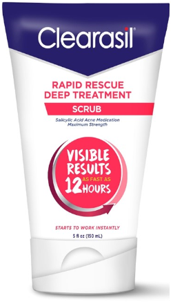 CLEARASIL Rapid Rescue Deep Treatment Scrub